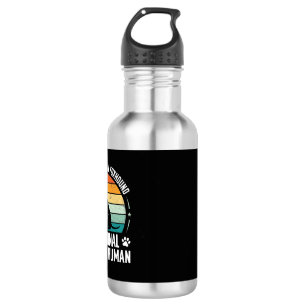 American Foxhound Emotional Support Human Dog 532 Ml Water Bottle