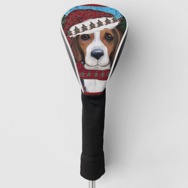 American Foxhound  Golf Head Cover (Front)
