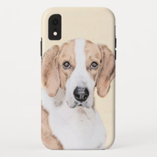 American Foxhound Painting - Cute Original Dog Art iPhone XR Case