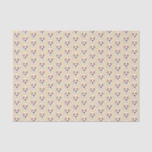 American Foxhound Painting - Cute Original Dog Art Tissue Paper