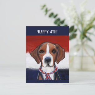 American Foxhound  Postcard