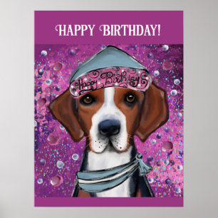 American Foxhound  Poster