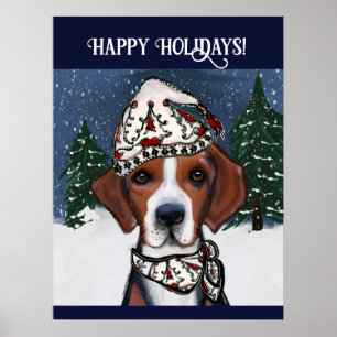 American Foxhound  Poster