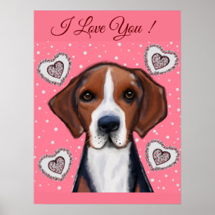 American Foxhound  Poster