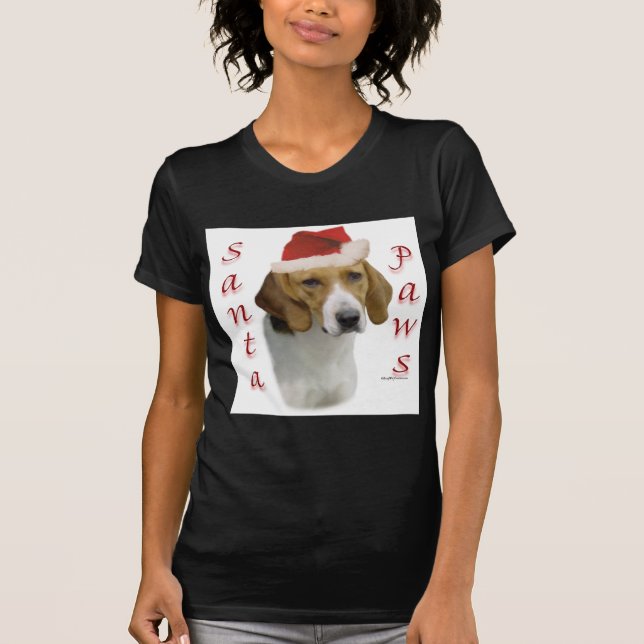 American Foxhound Santa Paws T-Shirt (Front)