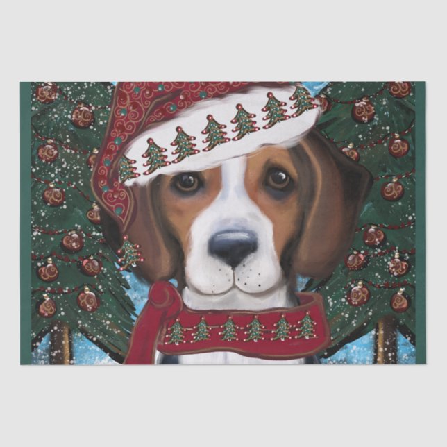 American Foxhound  Tissue Paper (Front)