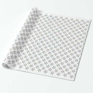 American Foxhound Walks Design Wrapping Paper