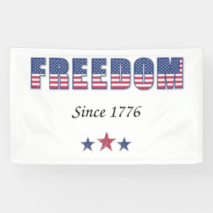 American Freedom 1776 Banner