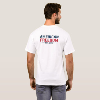 American Freedom 1976 Patriotic Eagle T-Shirt