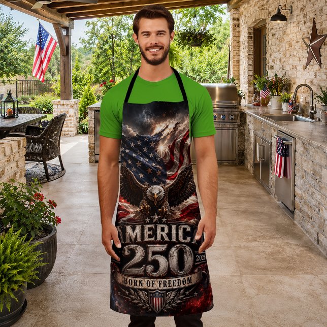 American Freedom 250th Anniversary Celebration  Apron (Creator Uploaded)