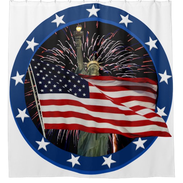 American Freedom Shower Curtain (Front)