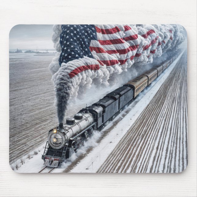 American Freedom Train Mouse Mat (Front)