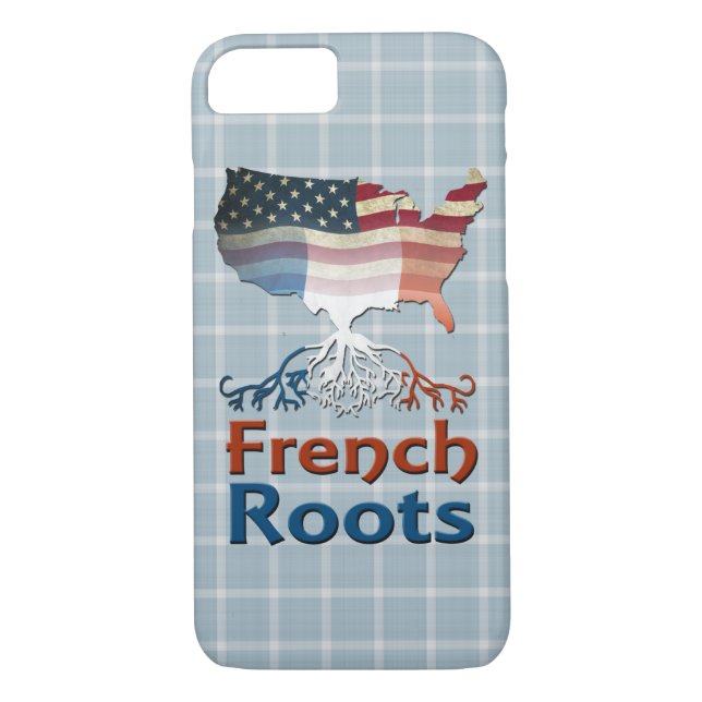 American French Roots Moblie Phone Case (Back)