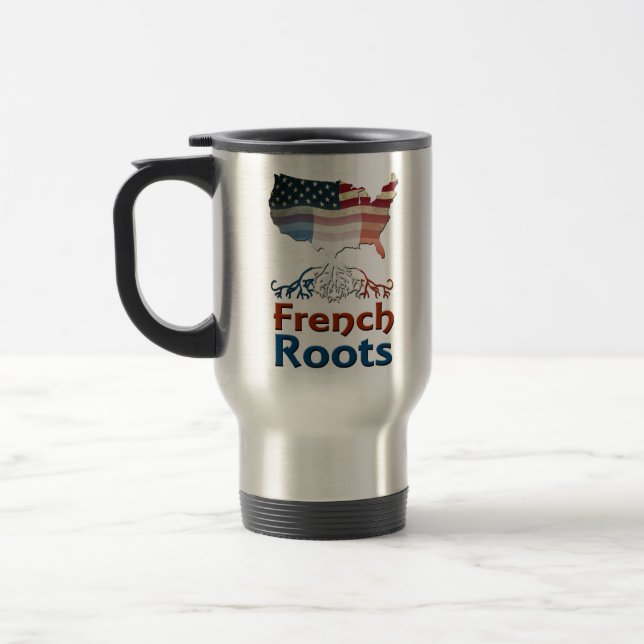 American French Roots Travel Mug (Left)