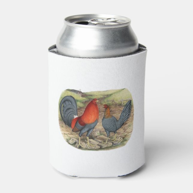 American Game Blue Reds Can Cooler (Can Front)