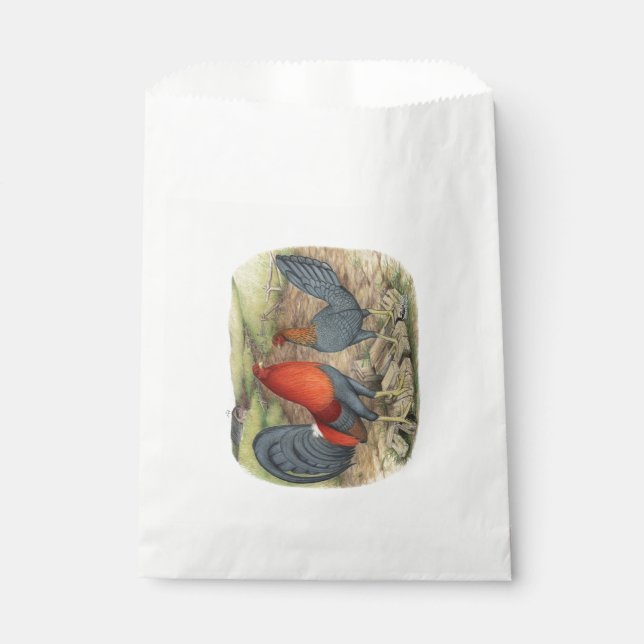 American Game Blue Reds Favour Bags (Front)