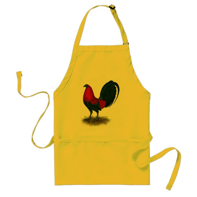 American Gamecock:  Brown Red Standard Apron (Front)
