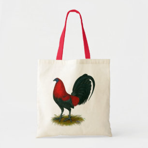 American Gamecock: Brown Red Tote Bag