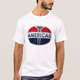 American Gas Station vintage sign crystal version T-Shirt