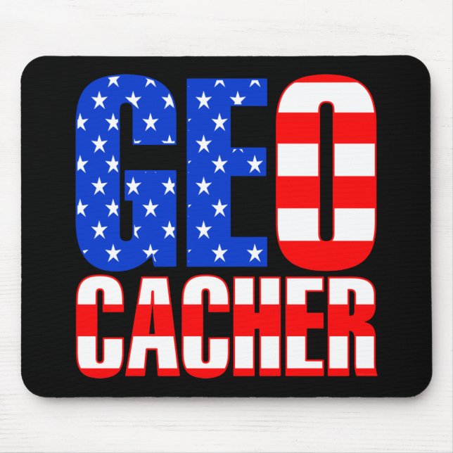 American Geocacher Mouse Mat (Front)