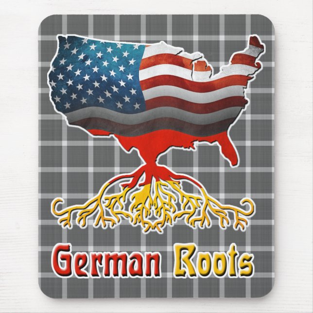 American German Roots Mousemat (Front)