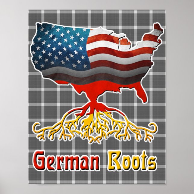 American German Roots Poster (Front)