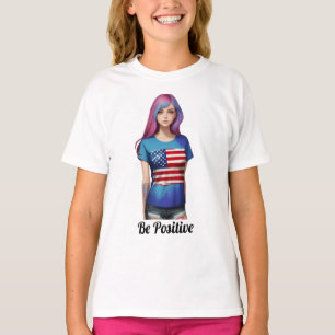 American Girl artwork T-Shirt
