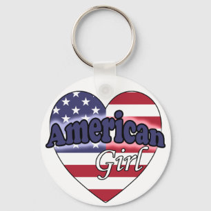 American Girl Key Ring