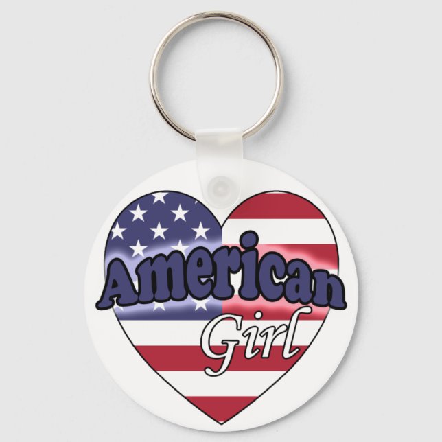 American Girl Key Ring (Front)