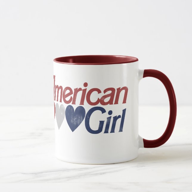 American Girl Mug (Right)