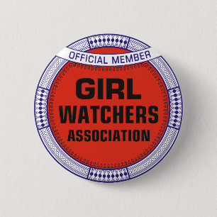 American Girl Watchers Association 6 Cm Round Badge
