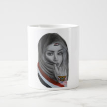 American Girl with Yemeni Roots – Yemen Flag