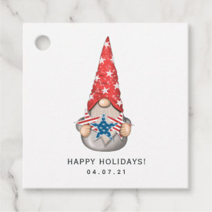 American Gnome Favour Tags