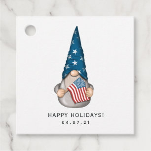 American Gnome Favour Tags
