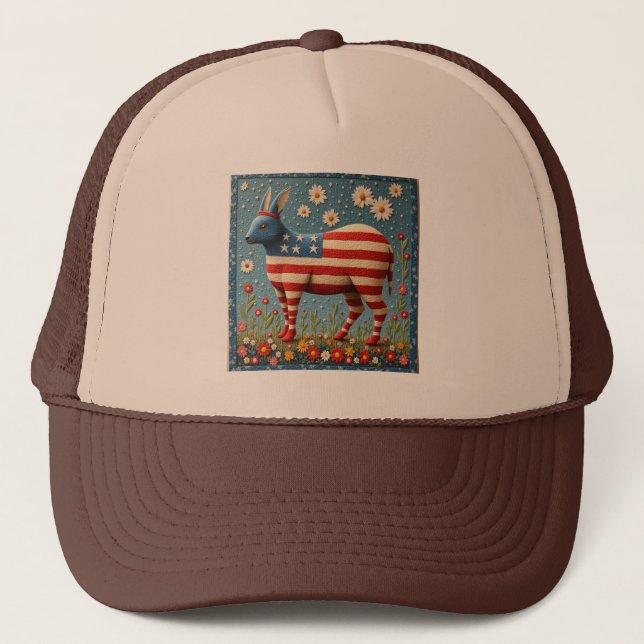 American goat hat (Front)