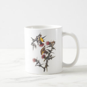 American Goldfinch Audubon Birds of America Coffee Mug
