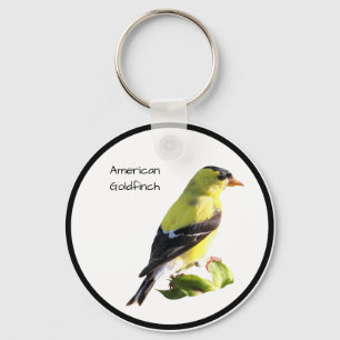 American Goldfinch Key Ring