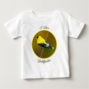 American Goldfinch - Original Photograph Baby T-Shirt