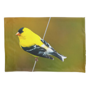 American Goldfinch - Original Photograph Pillowcase