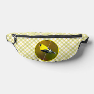 American Goldfinch Songbird Original Photograph Bum Bags