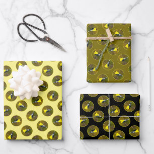 American Goldfinch Songbird Original Photograph Wrapping Paper Sheet