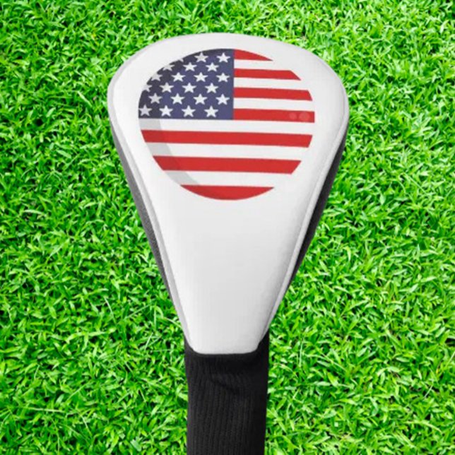 AMERICAN Golf Gift for Dad  Head Cover (Golf has always been more than a sport in the USA)