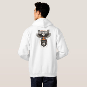 American Gorilla Motorcycle Vintage Biker Eagle Hoodie