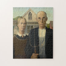 American Gothic by Grant Wood