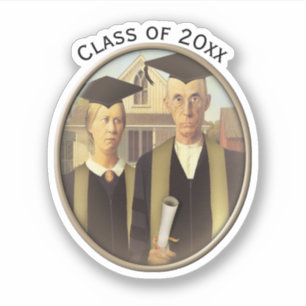 American Gothic Graduation Cameo 