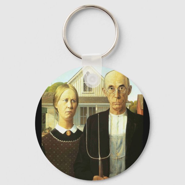 American Gothic Key Ring (Front)