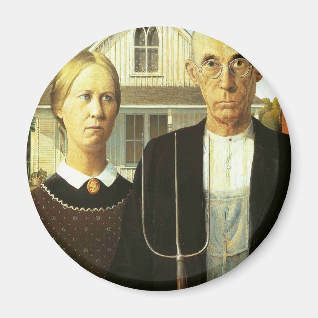 American Gothic Magnet (Front)