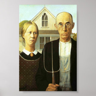 American Gothic (Perfect Quality) Poster