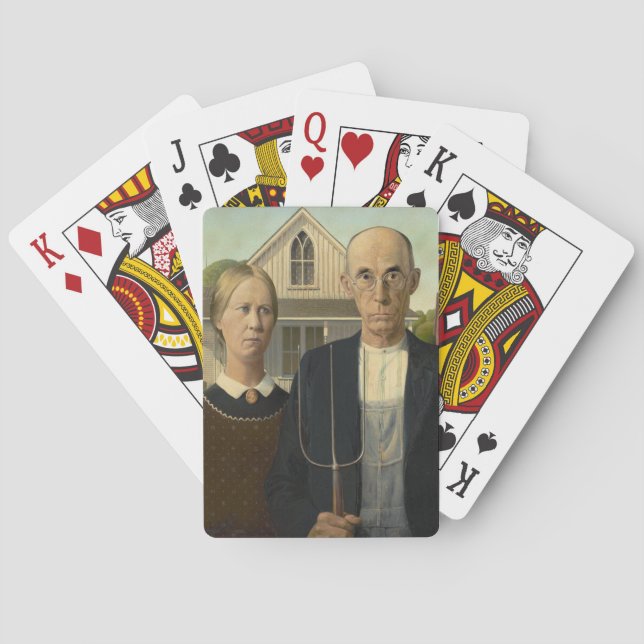 American Gothic Playing Cards (Back)