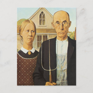 American Gothic Postcard